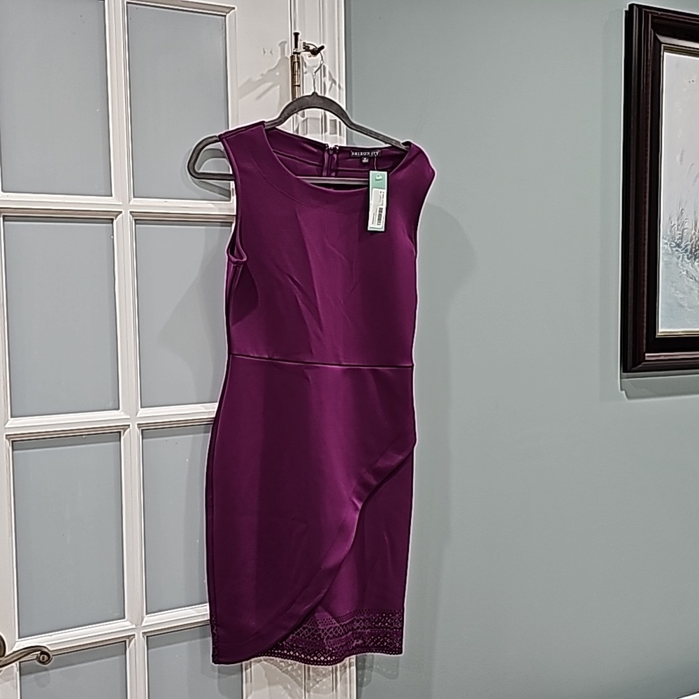 Brixon ivy purple dress